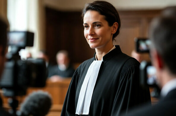 Commis d&rsquo;office sur une affaire et face aux journalistes